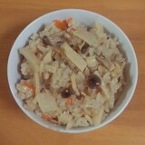 筍としめじの炊き込みご飯